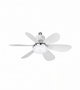 Sinbo SF-7708-W Ventilador de techo con control remoto e iluminación LED, Blanco